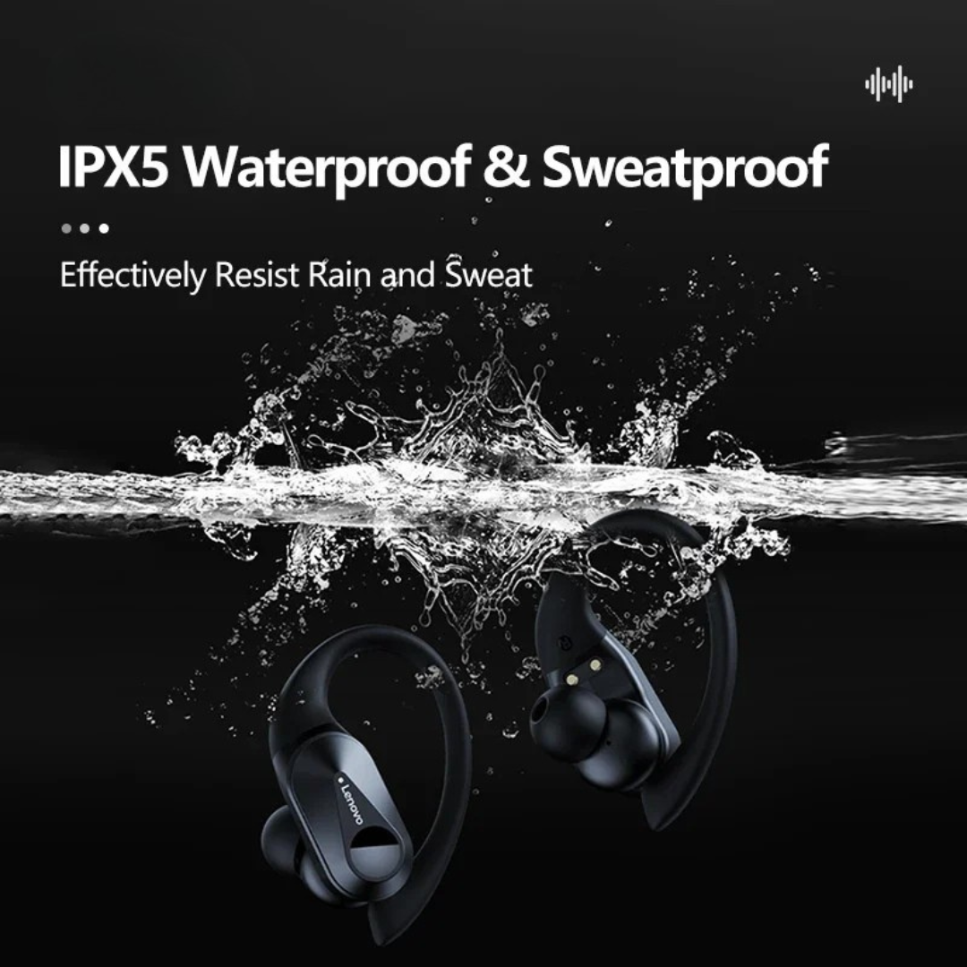 Trådlösa Hörlurar In Ear Sport med Bluetooth V5.3 och LED-Display