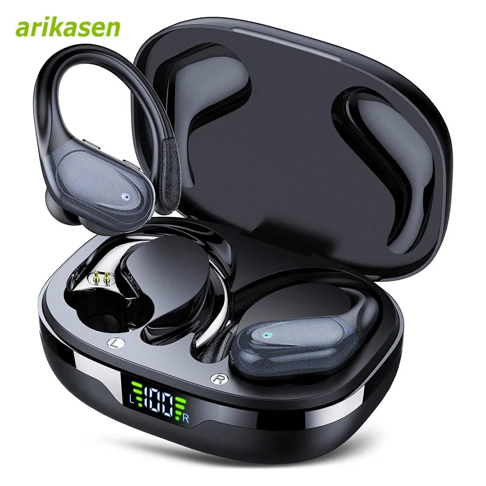 Trådlösa Hörlurar In Ear för Sport med Bluetooth 5.3 och Brusreducering 6