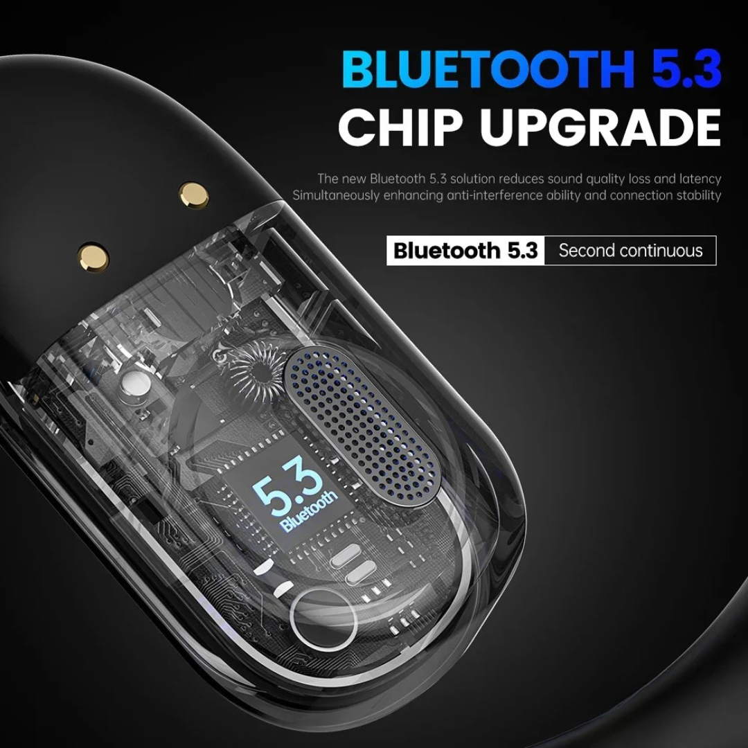 Trådlösa Hörlurar för Sport med Öppen Design och Högupplöst Ljud