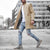 Herrjacka Vinter Elegant Unik Design Varmt Material 3