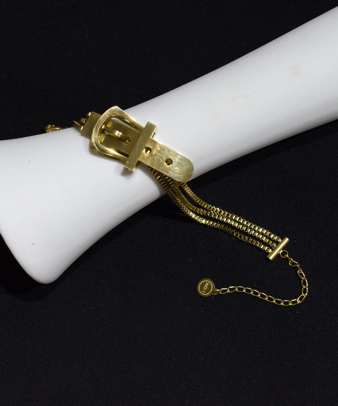 Unisex Armband med Guldöverdrag och Spänne 2