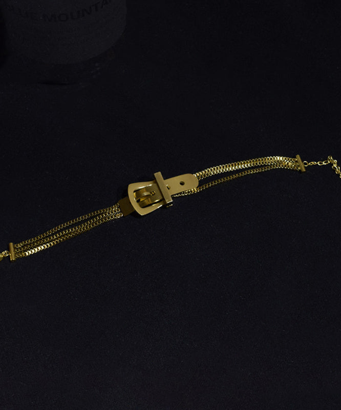 Unisex Armband med Guldöverdrag och Spänne 4