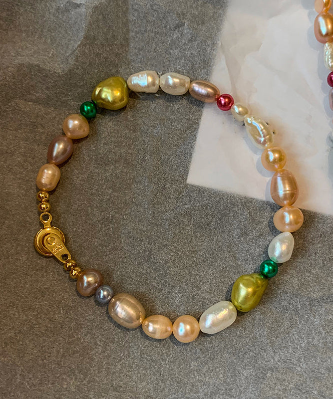 Unisex Armband med Regnbågslegering och Pärlor 4