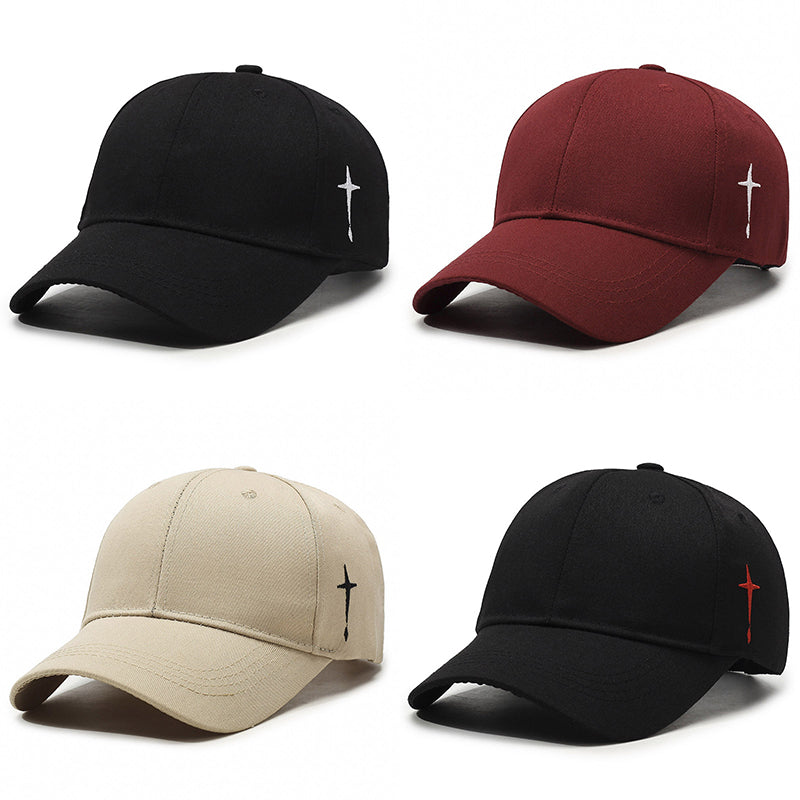Unisex Baseball Keps Cross Style Med Justerbar Passform 5