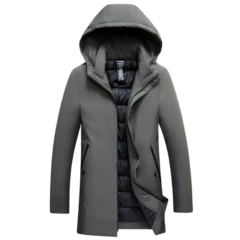 Unisex Dunjacka Modern Passform Vattenavvisande 2
