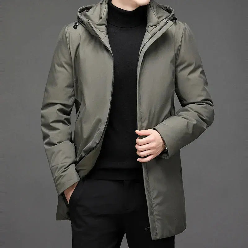 Unisex Dunjacka Modern Passform Vattenavvisande 3