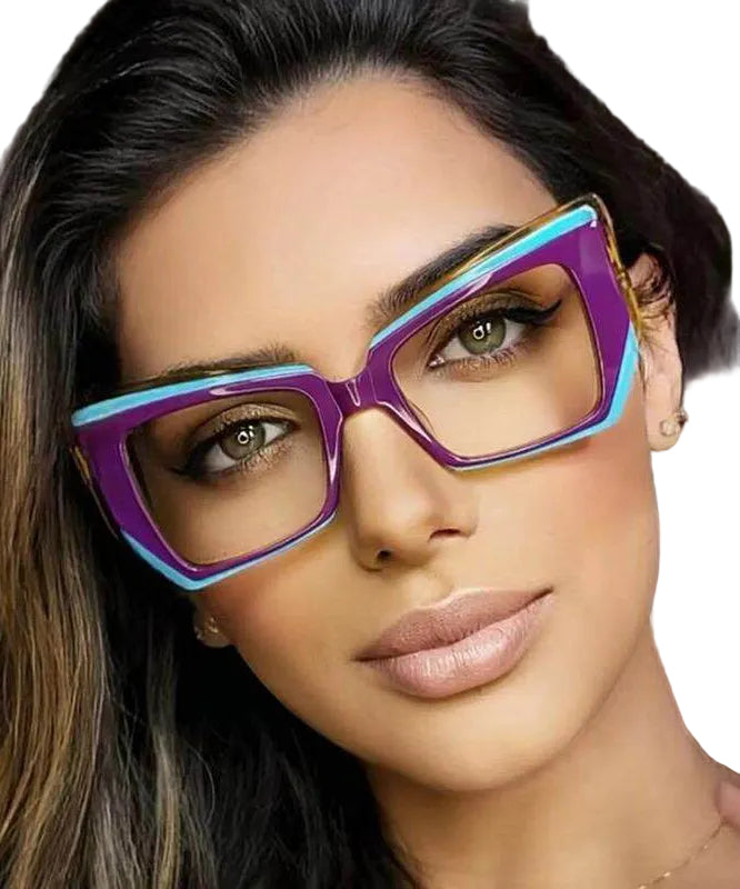 Unisex Fullframe Läsglasögon med Blått Ljusblockerande Funktion 0