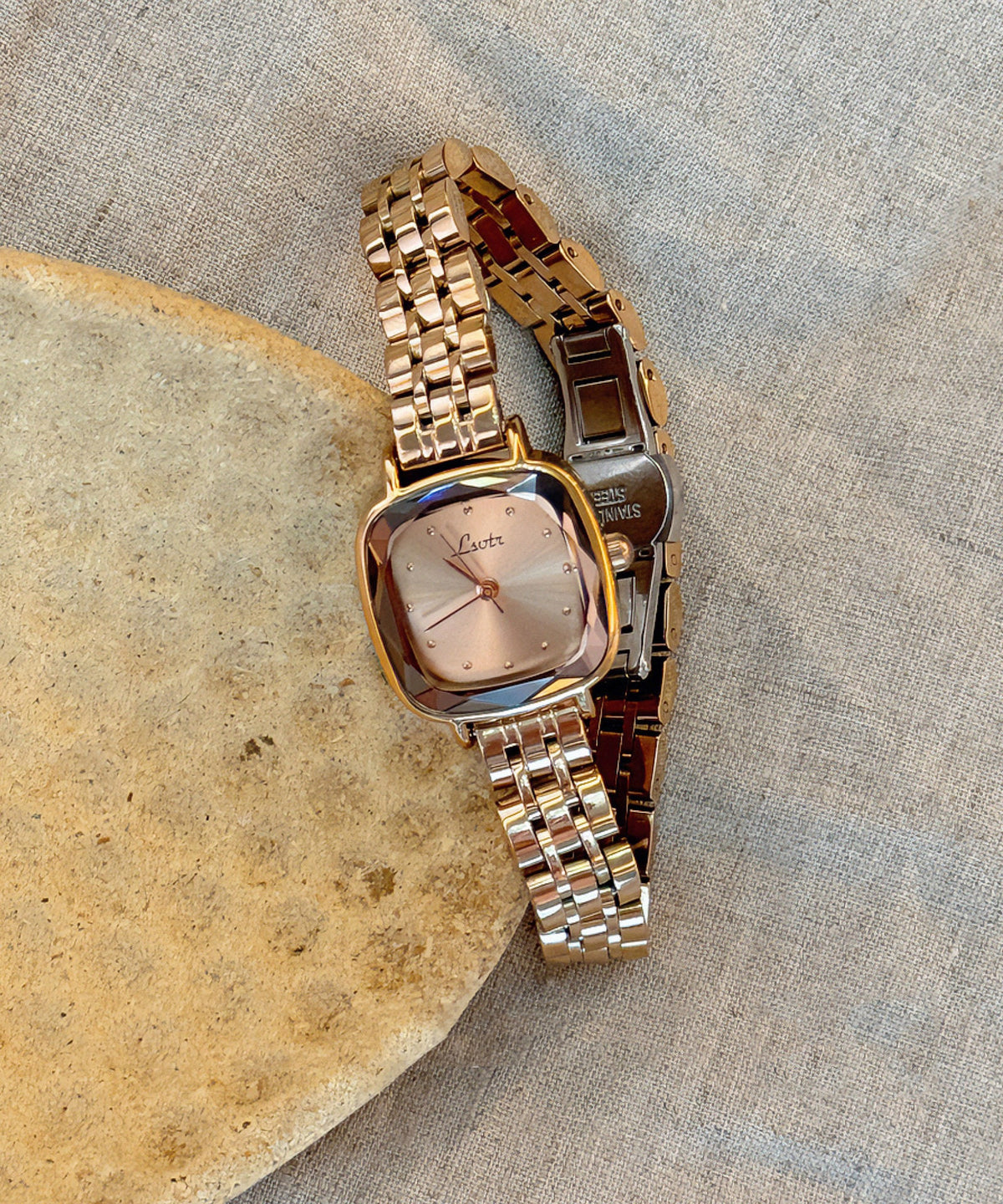 Unisex Klocka Quartz Rörelse Modern Design 1