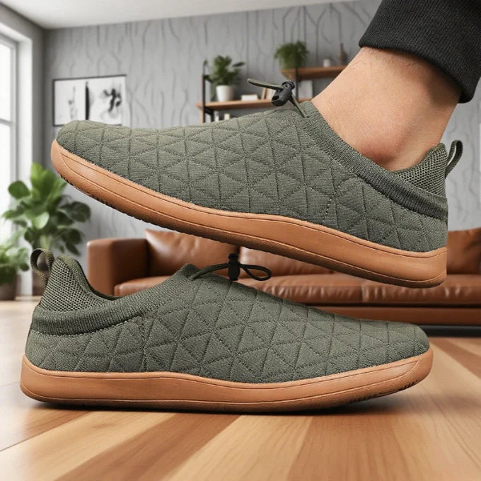 Unisex Komfortskor Slip-On med Quiltad Design 2