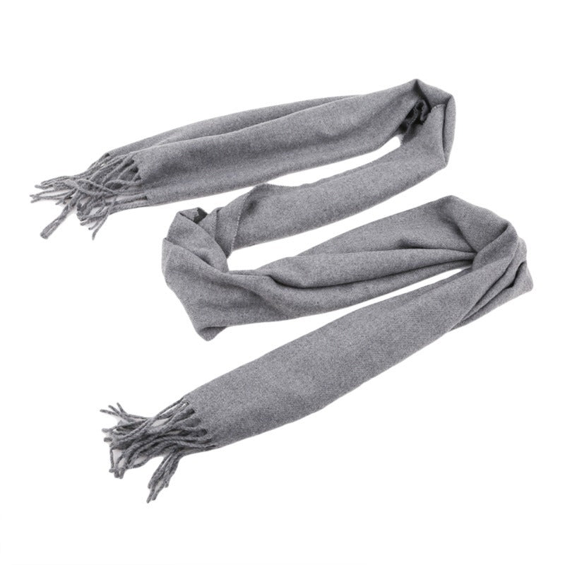 Unisex Lång Halsduk med Fransar 1
