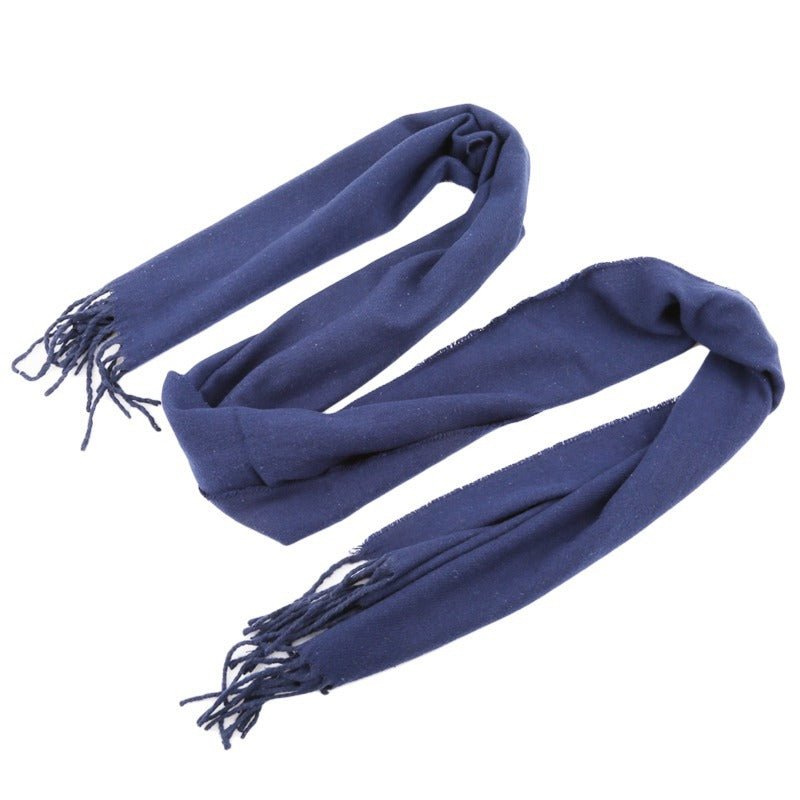 Unisex Lång Halsduk med Fransar 3