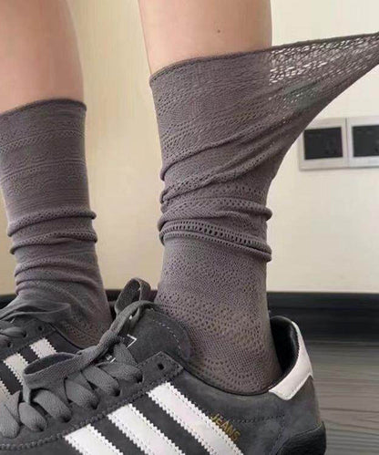 Unisex Mid Tube Strumpor Mesh Design 2
