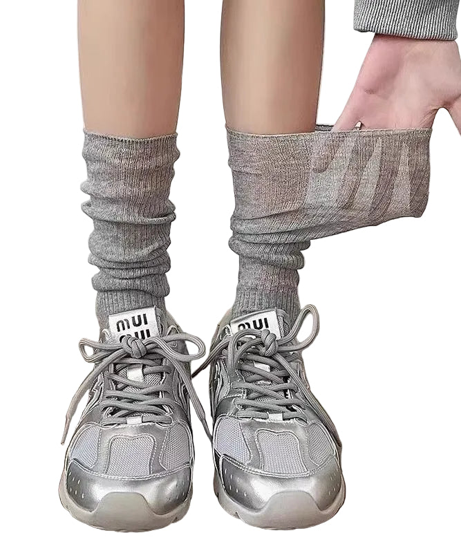 Unisex Midstrumpor i Koreansk Stil 0