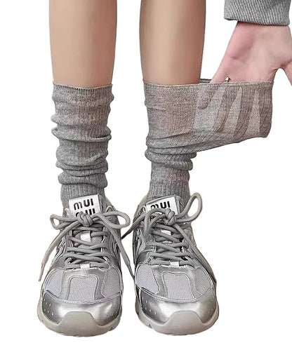 Unisex Midstrumpor i Koreansk Stil 0