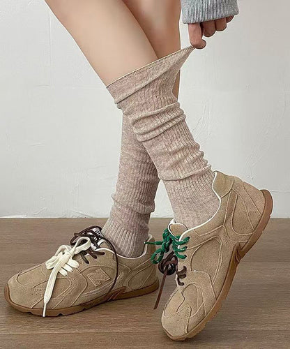 Unisex Midstrumpor i Koreansk Stil 2