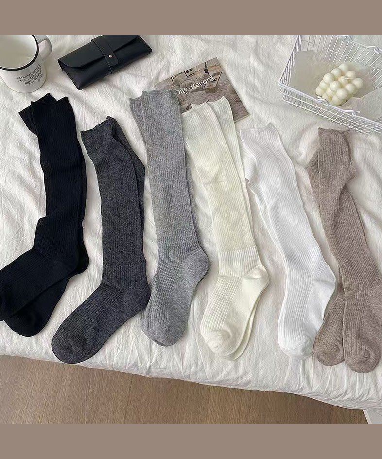 Unisex Midstrumpor i Koreansk Stil 4