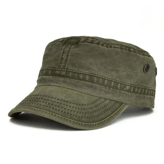 Unisex Militärinspirerad Keps Vintage Stil 0