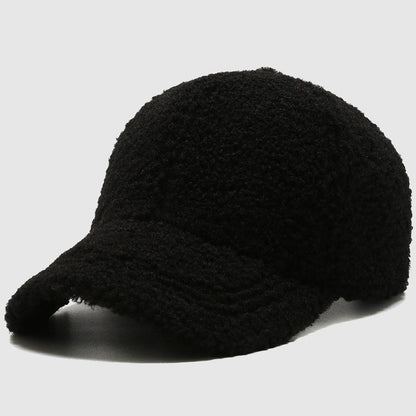 Unisex Mjuk Keps Med Plysch Detaljer 1