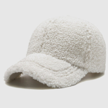 Unisex Mjuk Keps Med Plysch Detaljer 2