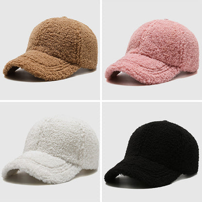 Unisex Mjuk Keps Med Plysch Detaljer 4