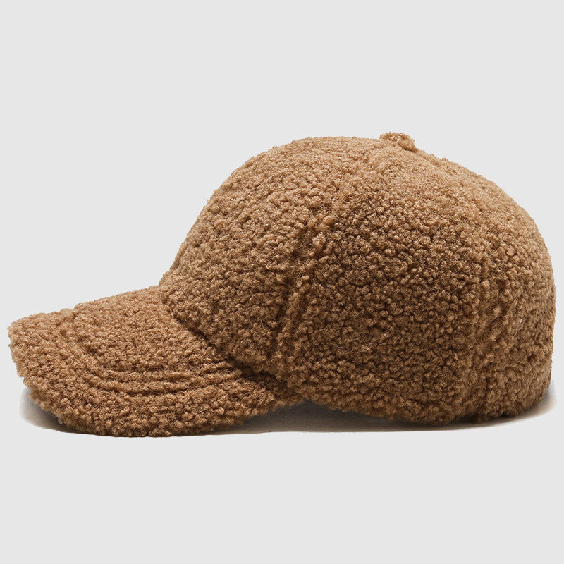 Unisex Mjuk Keps Med Plysch Detaljer 6