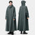 Unisex Regnponcho Lång Oxford Vattentät Regnrock 6