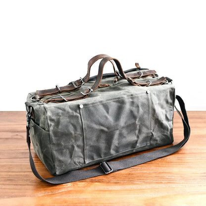 Unisex Resväska Vaxad Canvas 3
