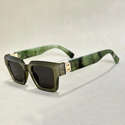 Unisex Retro Solglasögon Fyrkantig Design med UV-Skydd 5