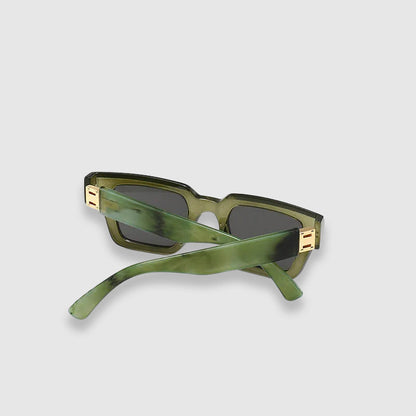 Unisex Retro Solglasögon Fyrkantig Design med UV-Skydd 7