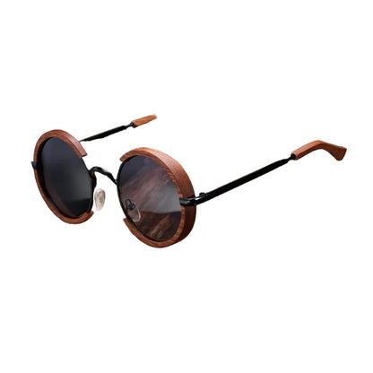 Unisex Rund Design Solglasögon med UV400 Skydd 0