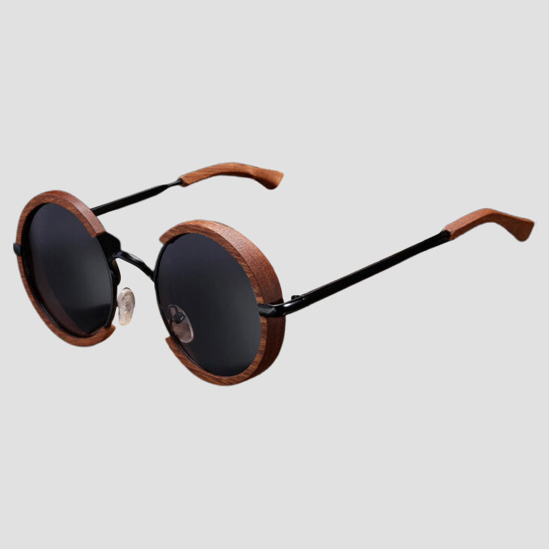 Unisex Rund Design Solglasögon med UV400 Skydd 1
