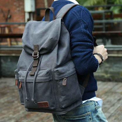 Unisex Ryggsäck Flap Design 5