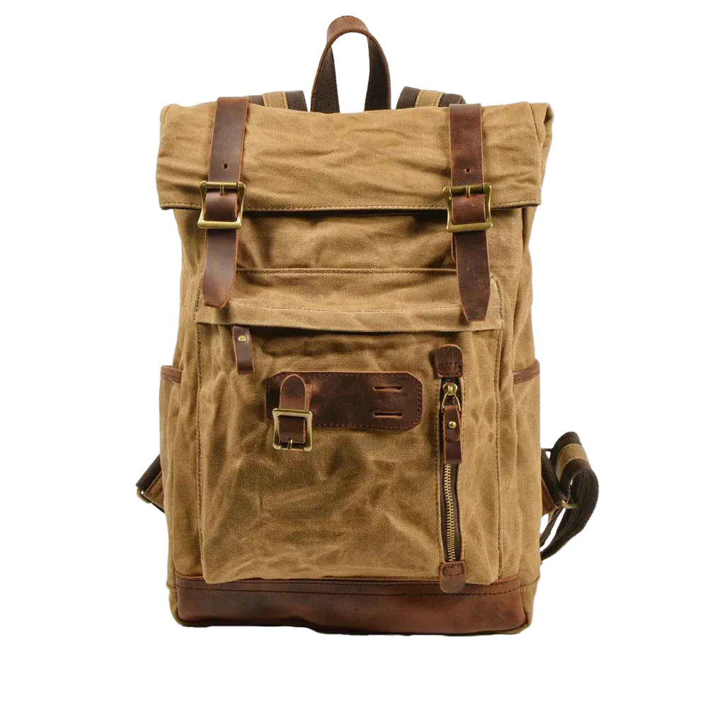 Unisex Ryggsäck Vikbar Vintage Stil 0