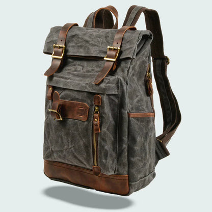 Unisex Ryggsäck Vikbar Vintage Stil 4