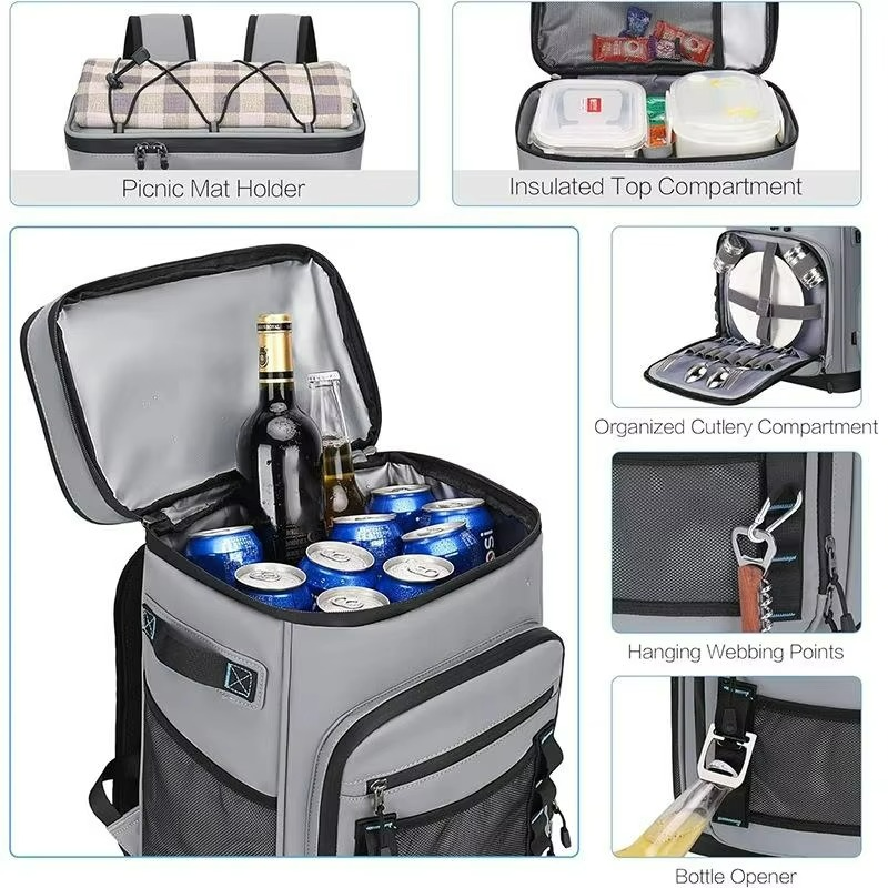 Unisex Ryggsäck för Picknick och Resor 4