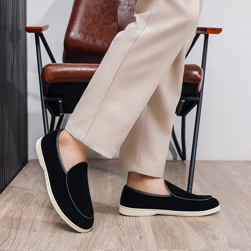 Unisex Slip-On Fritidsskor med Platt Botten 2