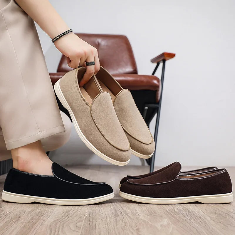 Unisex Slip-On Fritidsskor med Platt Botten 3