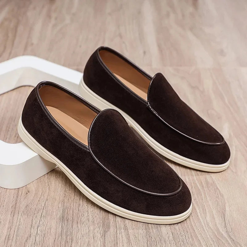Unisex Slip-On Fritidsskor med Platt Botten 5