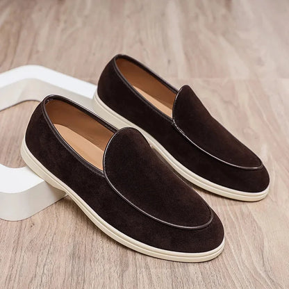 Unisex Slip-On Fritidsskor med Platt Botten 5