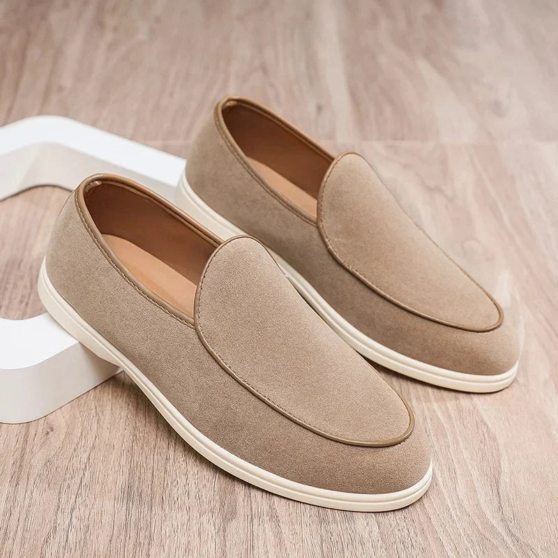 Unisex Slip-On Fritidsskor med Platt Botten 7