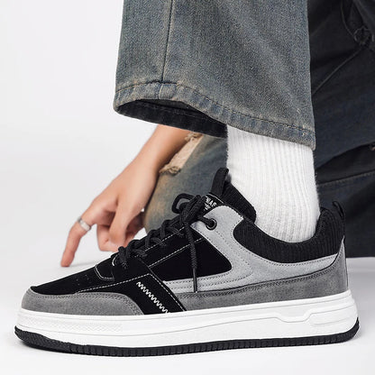 Unisex Sneakers Patchwork Design 5