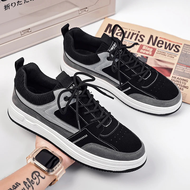 Unisex Sneakers Patchwork Design 6