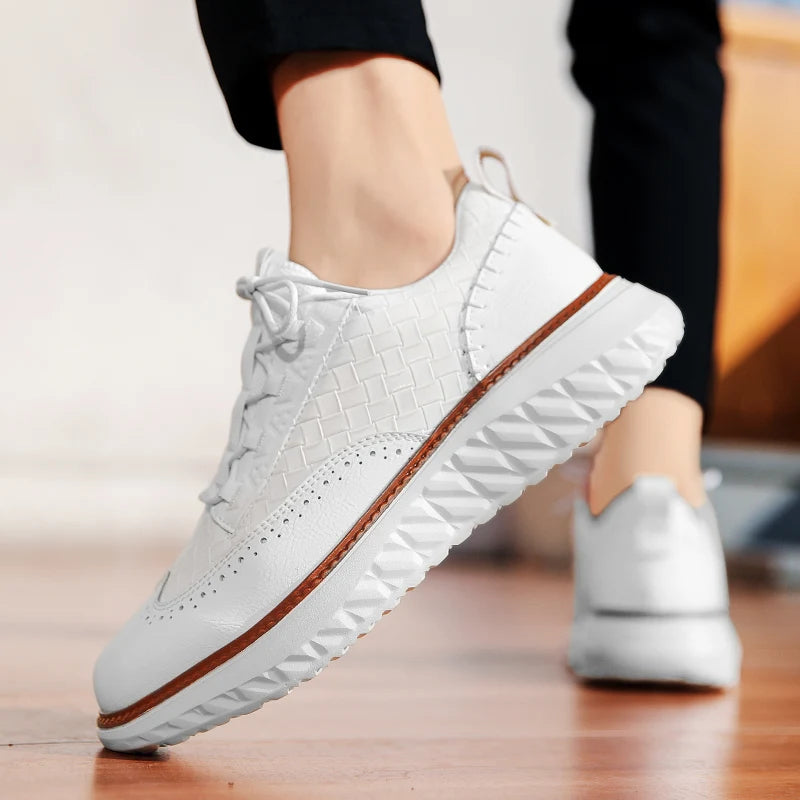 Unisex Sneakers med Vävda Mönster 2
