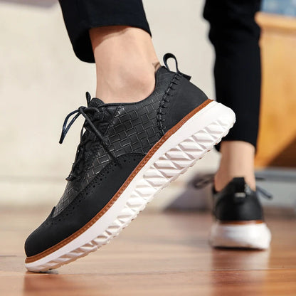 Unisex Sneakers med Vävda Mönster 3