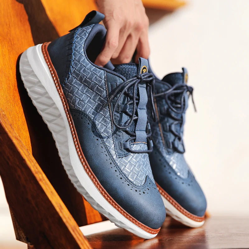 Unisex Sneakers med Vävda Mönster 4