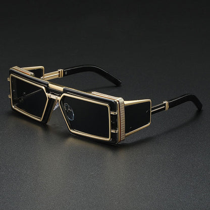 Unisex Solglasögon Fyrkantig Design med UV400 Skydd 2