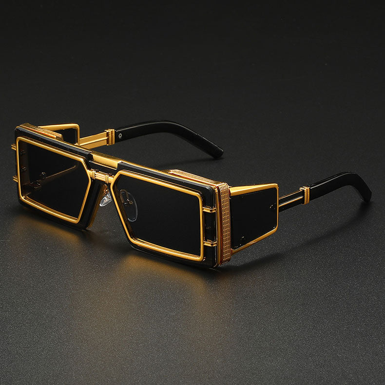 Unisex Solglasögon Fyrkantig Design med UV400 Skydd 3