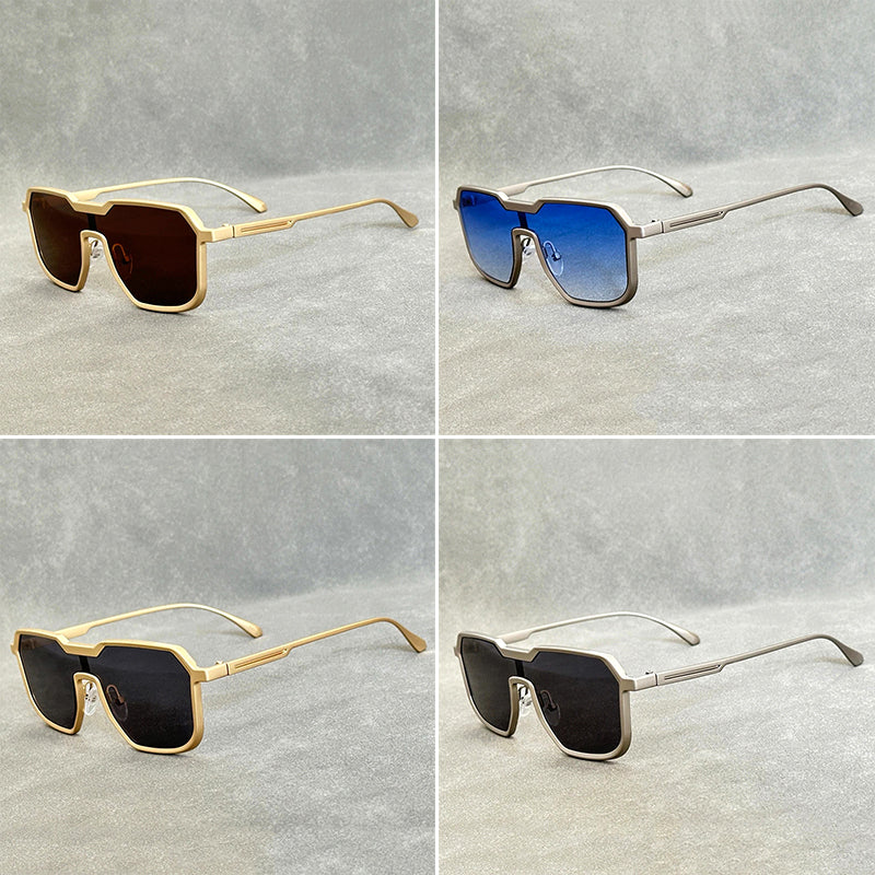 Unisex Solglasögon Retro Stil med UV400 Skydd 4