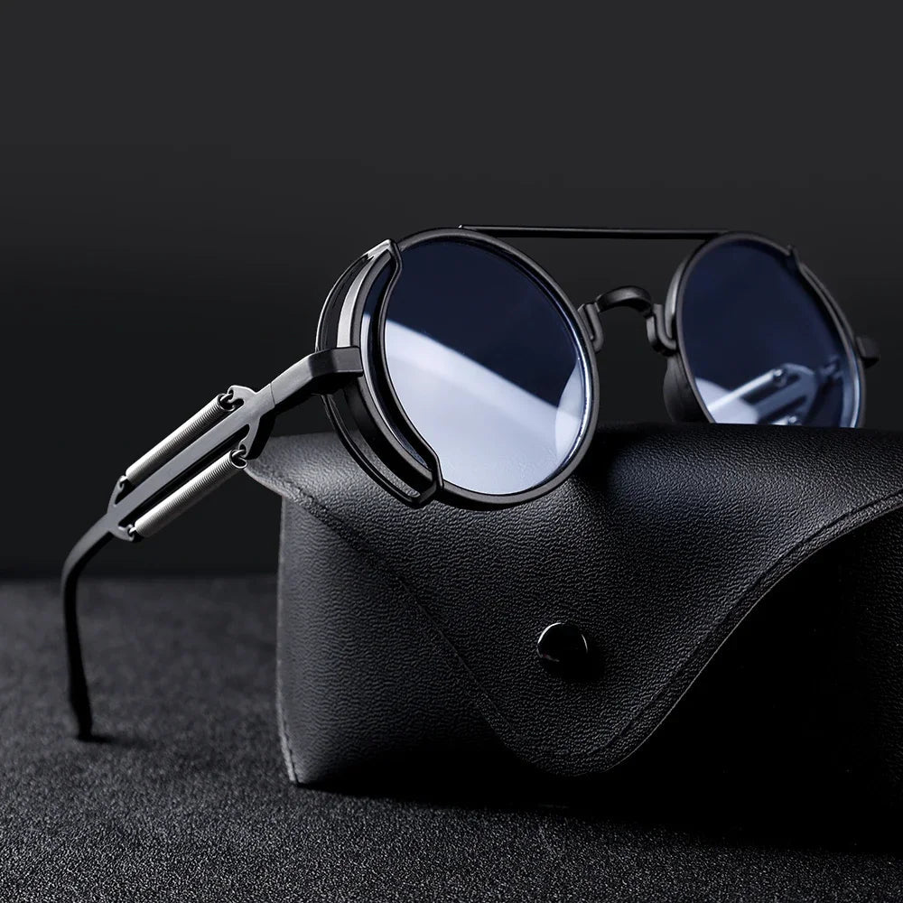 Unisex Solglasögon Rundade Med Spegellinser 1