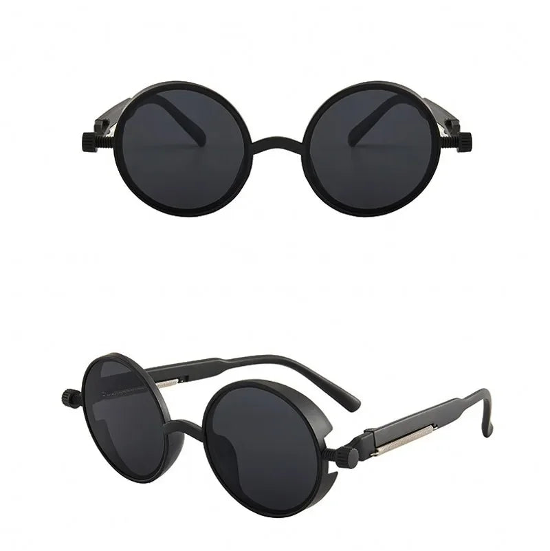 Unisex Solglasögon Rundade Med Spegellinser 5